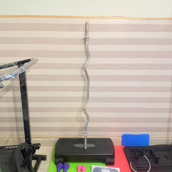 Tricep Bar / EZ Curl Bar - Gym Rod 6ft