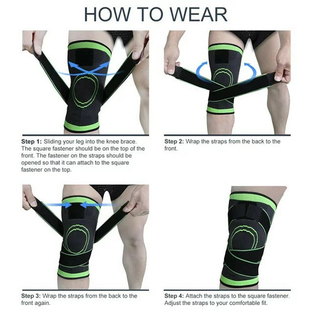 Knee Support Brace with strap