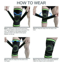 Load image into Gallery viewer, Knee Support Brace with strap
