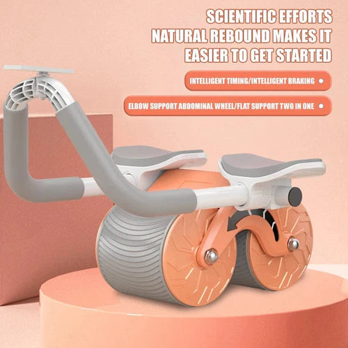Auto-Rebound Ab Roller – Smarter & Safer Core Training