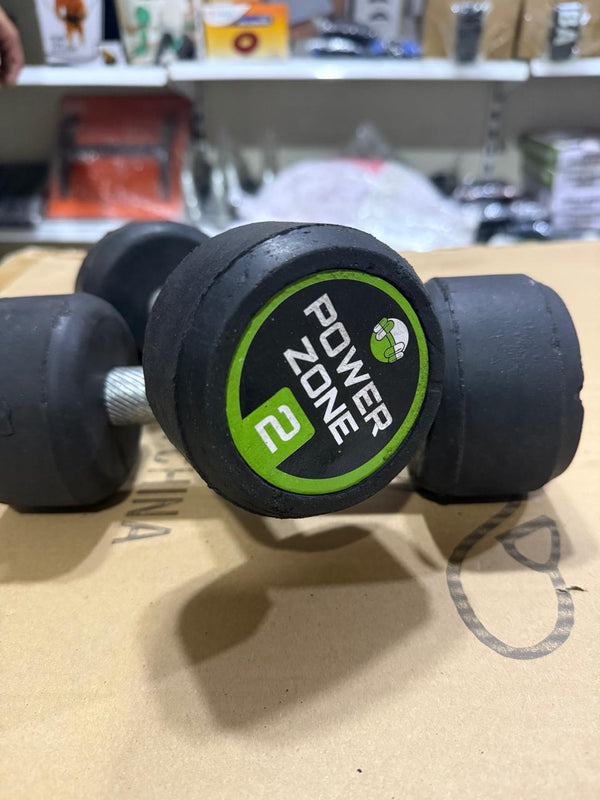 Dumbbells ( Rubber) - 2 KG