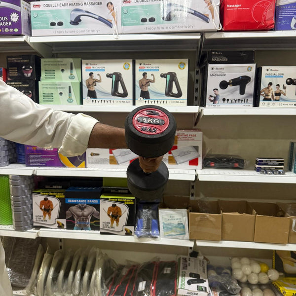 Dumbbells ( Rubber) - 5kg