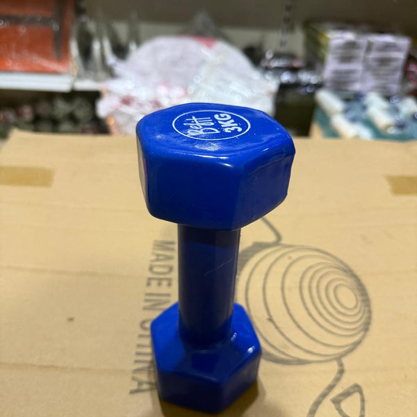 Vinyl Dumbbells - 3 kg