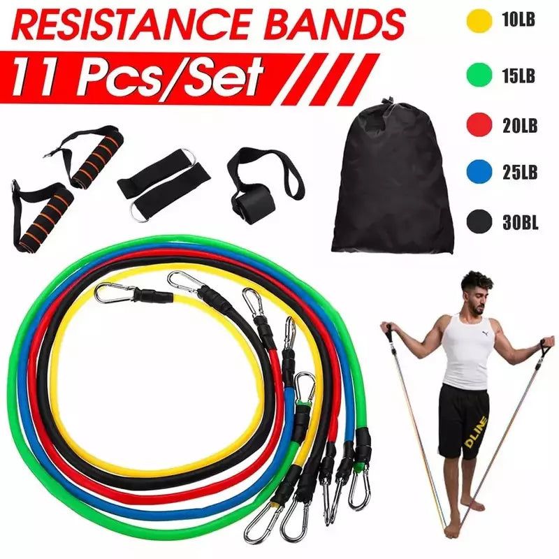 Home Gym - Power Resistance Band With Belt