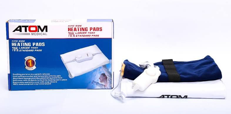 Atom  Heating Pad | pain in the muscles | king size