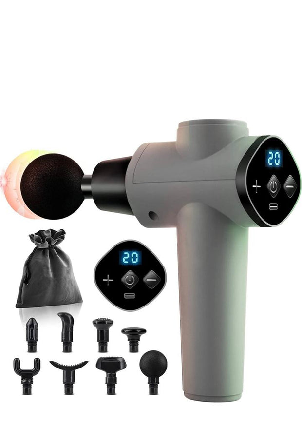 Massage gun| Muscle recovery| Relief from muscle stiffness