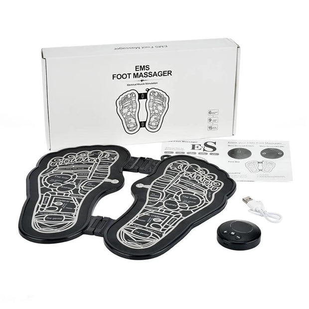 Charge Your Feet with EMS Foot massage Pad - The Ultimate Foot Massager